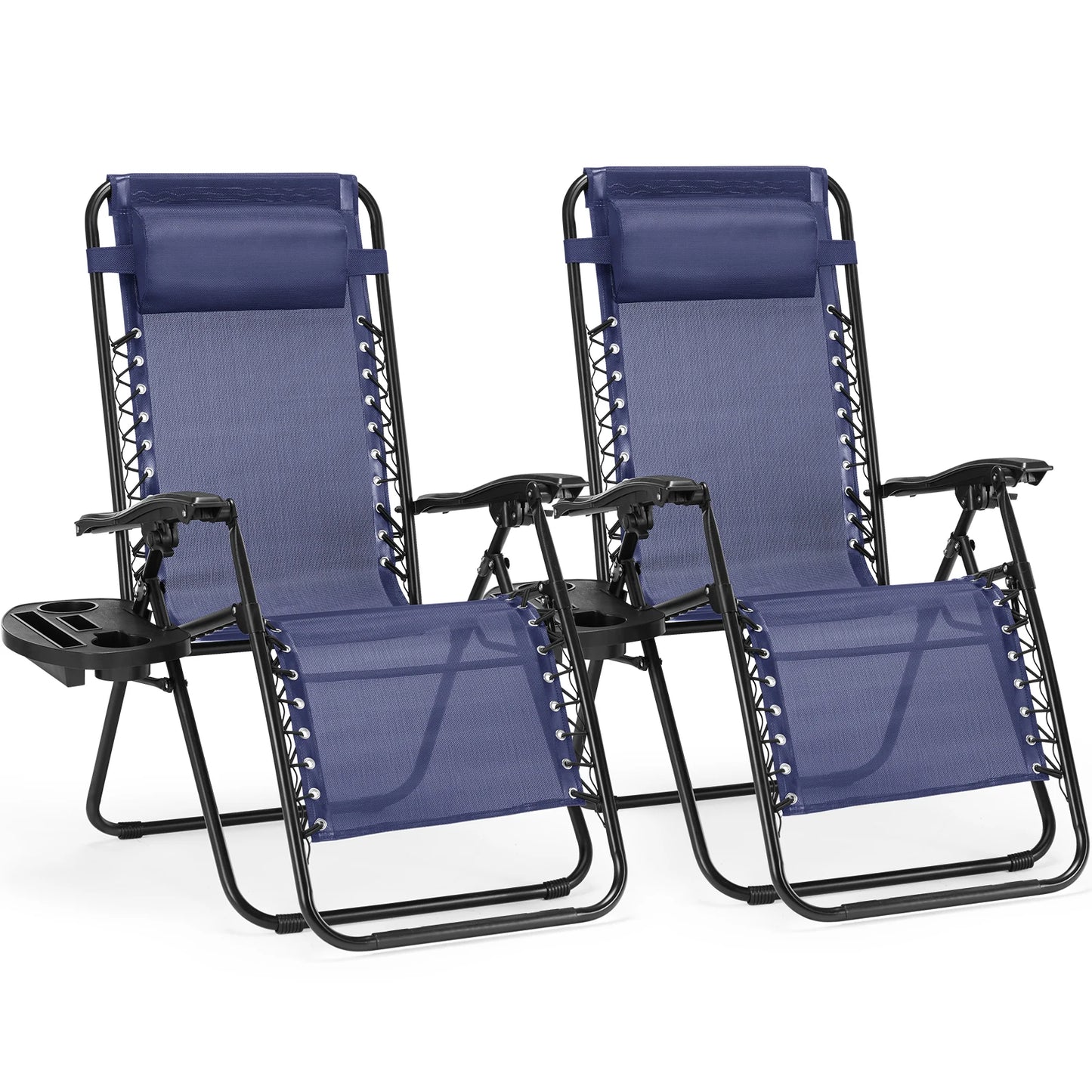 JHK Zero Gravity Portable Recliner Camping Lounge Chair