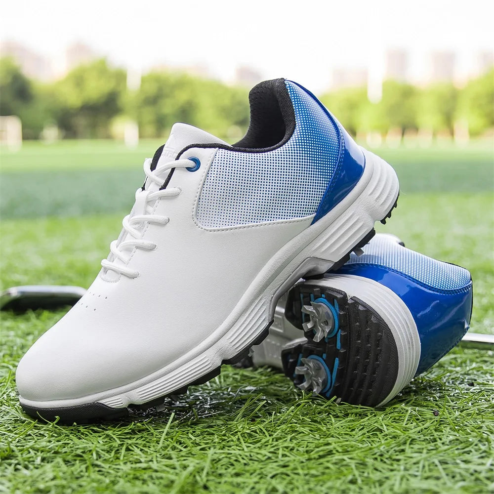 Zakey Men Waterproof Golf Shoes Anti Slip Walking Sneakers