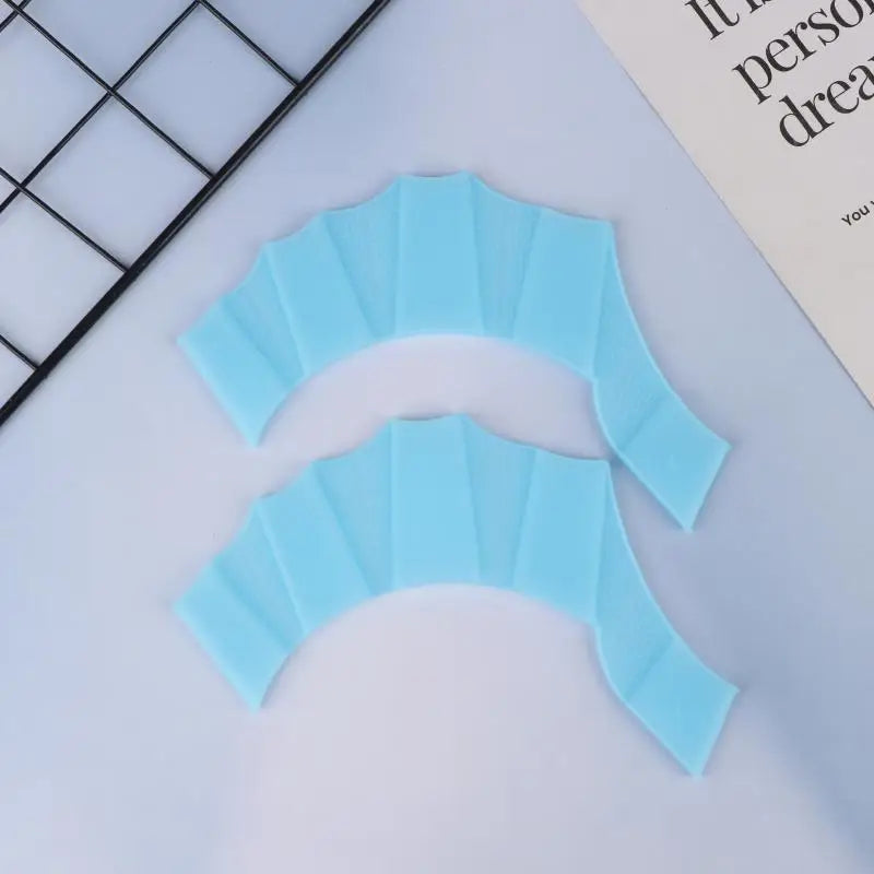 Silicone Swimming Fins Flipper for Men Women and Children Swim Pool Sports Professional Training Finger Hand Webbed Gloves Paddles Equipment