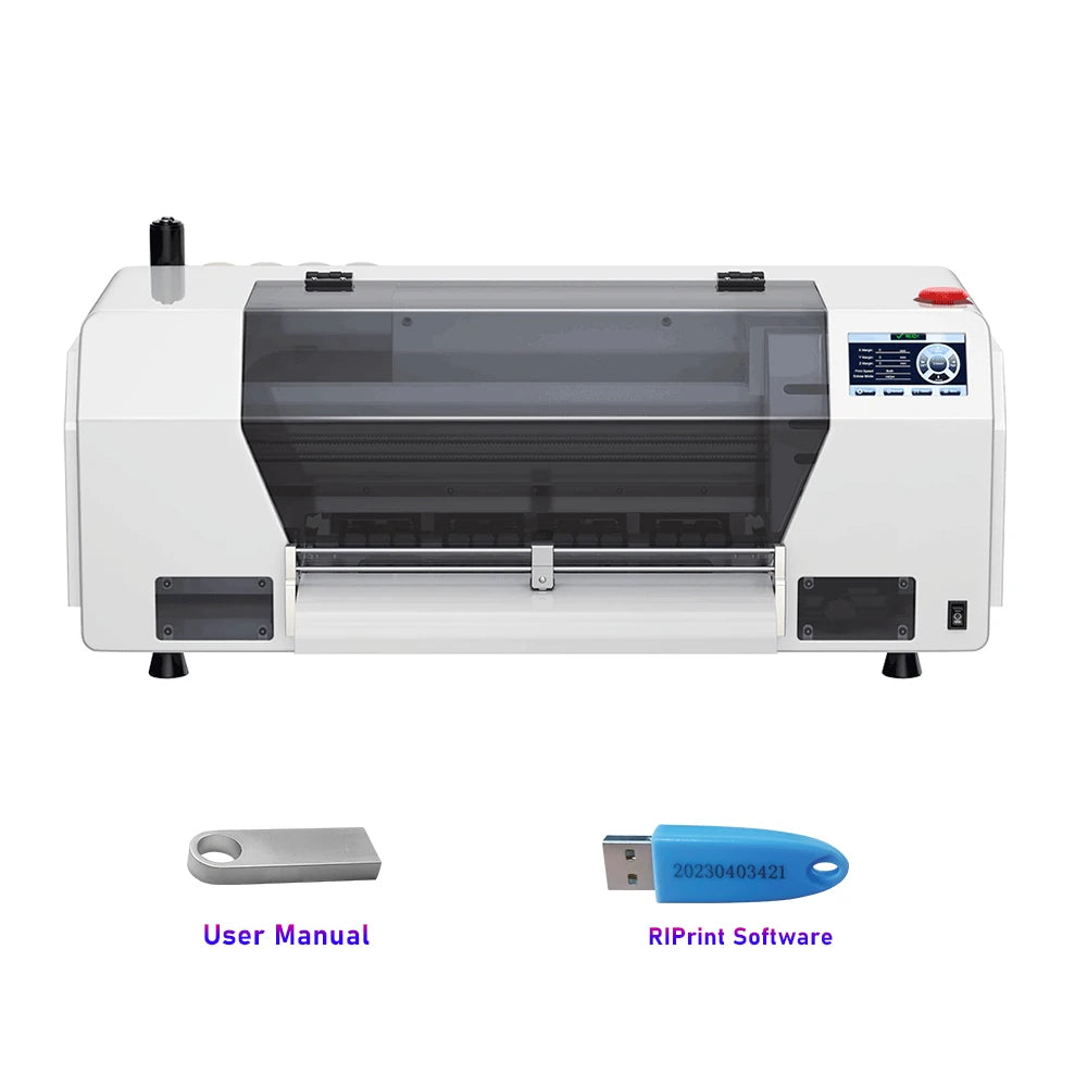 OYfame 33CM A3 DTF Printer for Epson XP600 Direct to Film T-Shirt Printing Machine with DTF Shaking Machine