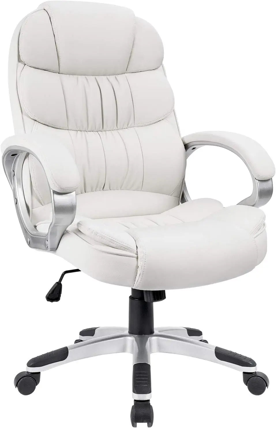 Office Chair High Back Computer Desk Chair PU Leather Adjustable Height Modern Executive Swivel Task Chair
