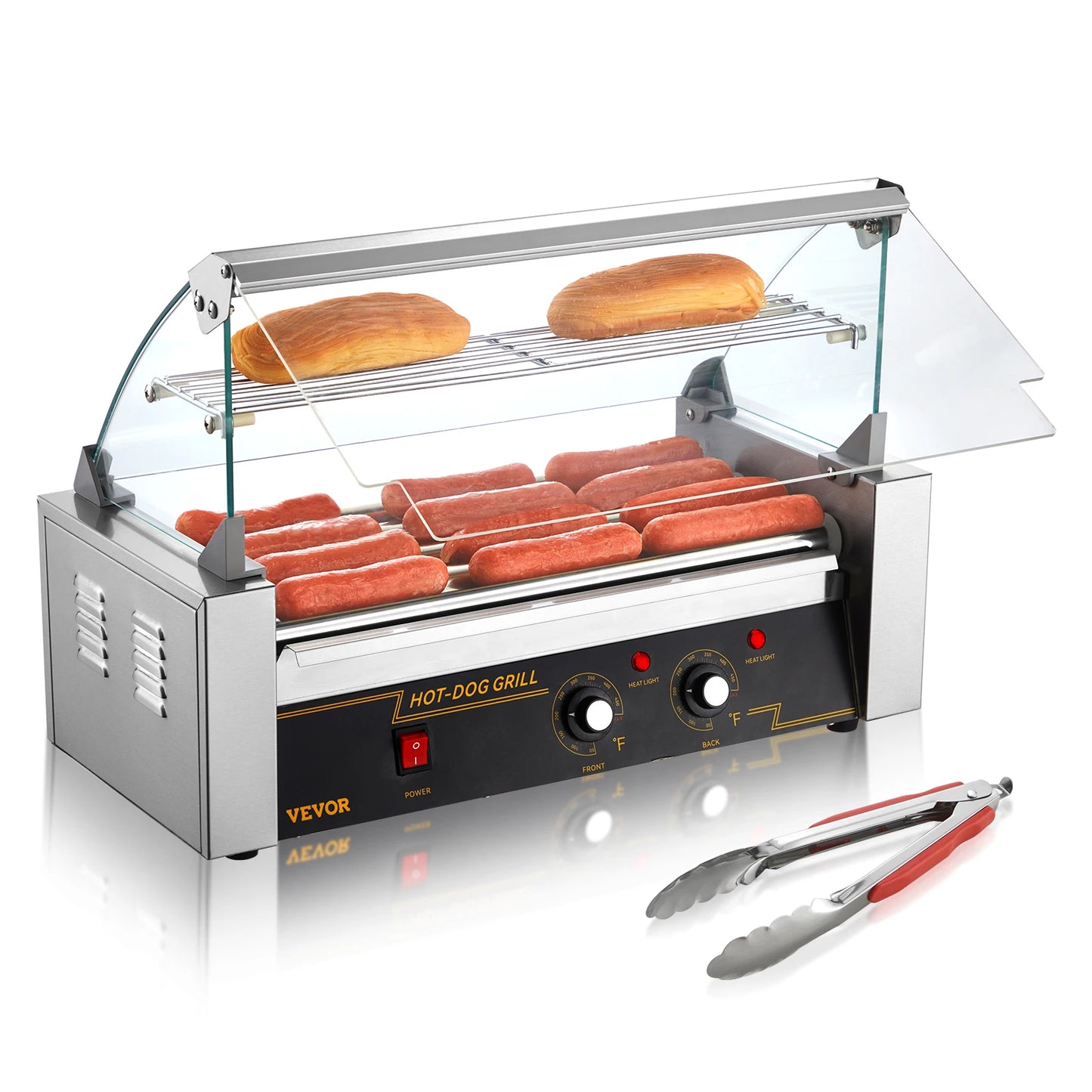 SucceBuy Hot Dog Roller Sausage Maker Barbecue Grill