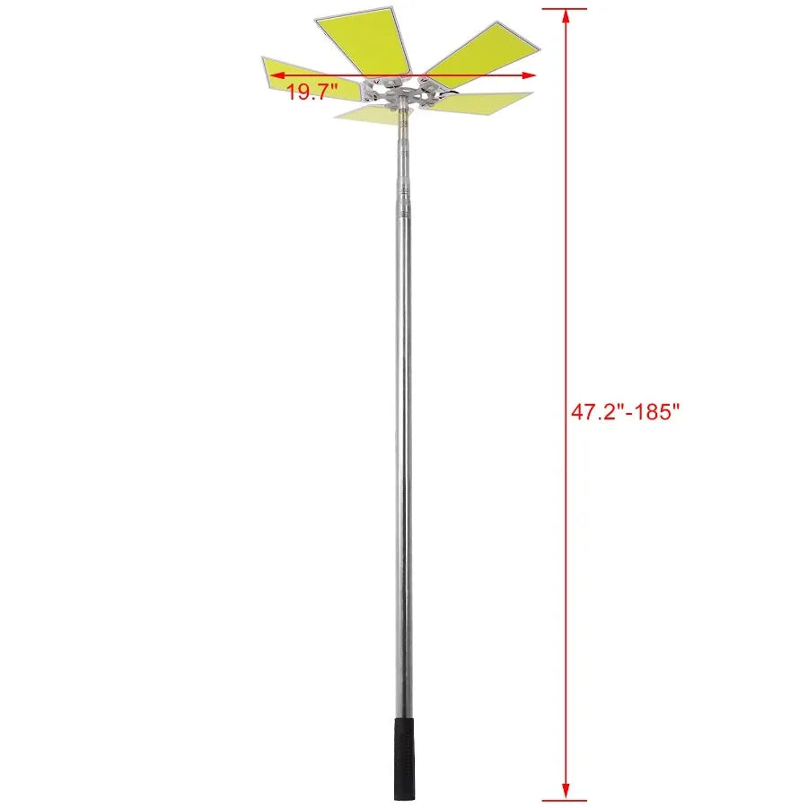 15000 Lumen LED Telescopic Camping Light Portable Outdoor Flood Light Fishing Night Light
