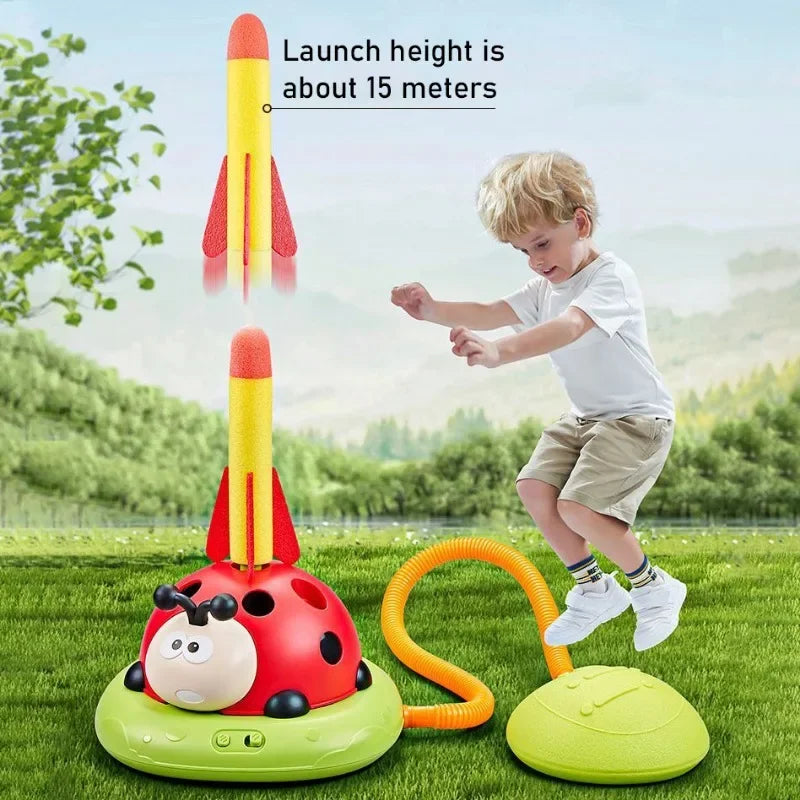 3 In 1 Kid Skipping Rope Machine Ferrule Game Adjustable Sport Machine Somatosensory Training Toy Indoor Outdoor Sport Equipment