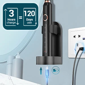 Bristle Sonic Electric Toothbrush For Adults With 5 Modes