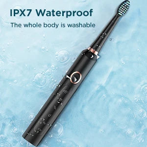 Bristle Sonic Electric Toothbrush For Adults With 5 Modes