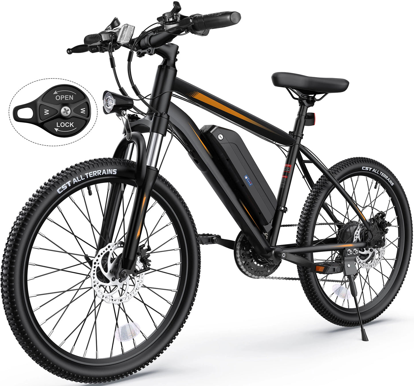 Vivi Mountain Bike 350W Motor 36V Removable Battery