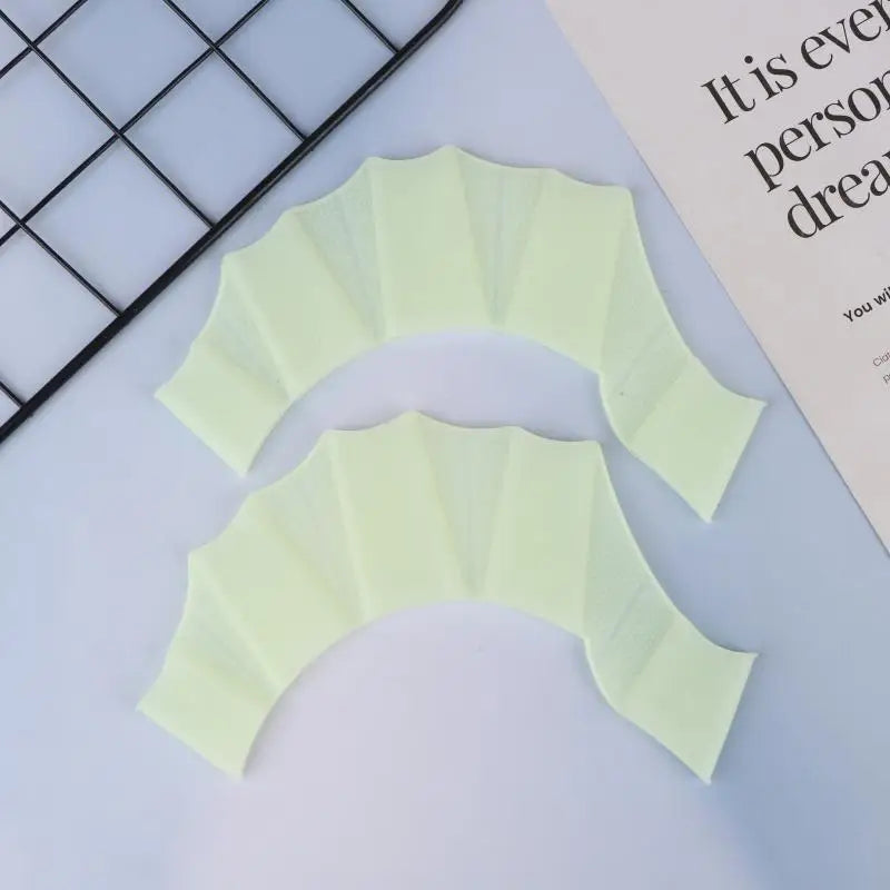 Silicone Swimming Fins Flipper for Men Women and Children Swim Pool Sports Professional Training Finger Hand Webbed Gloves Paddles Equipment