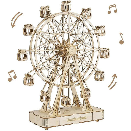 Robotime Rolife 3D Puzzle Ferris Wheel Music Box Kit