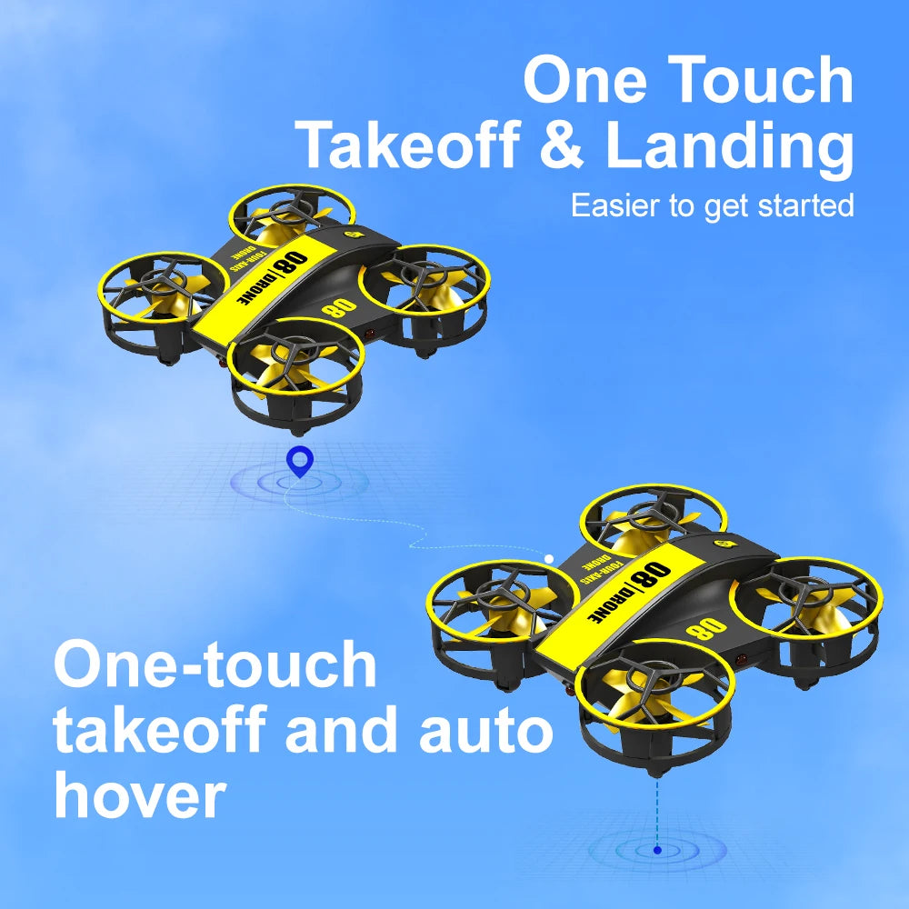 Happy Life Goods 25 Mini Drone For Kids RC Quadcopter