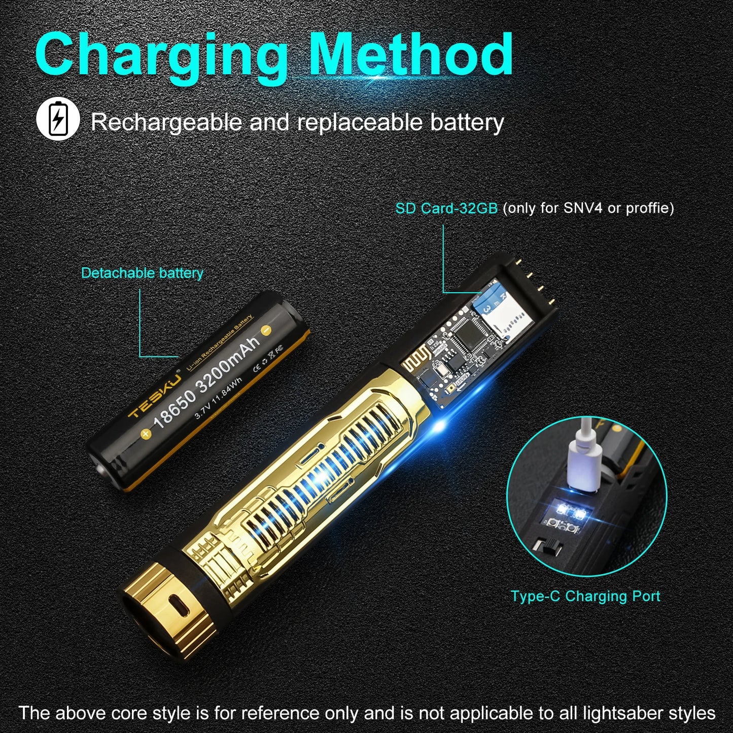 1977SaberFeast Proffie NeoPixel Obi Wan Kenobi Lightsaber