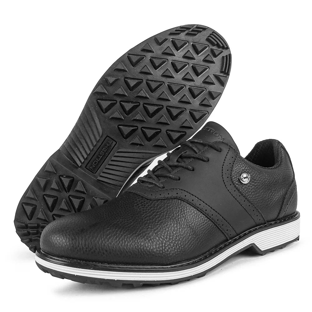 Lenox Classic Golf Shoes Men Professional Outdoor Footwear
