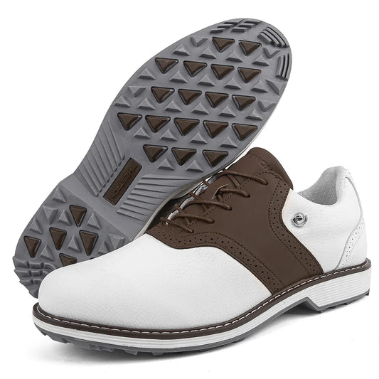 Lenox Classic Golf Shoes Men Professional Outdoor Footwear