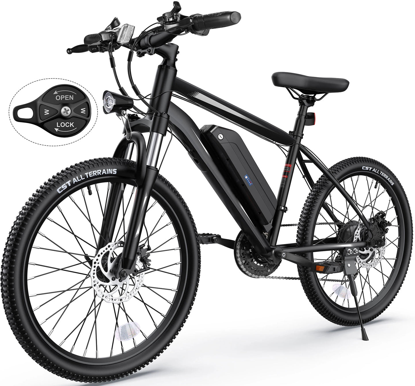 Vivi Mountain Bike 350W Motor 36V Removable Battery