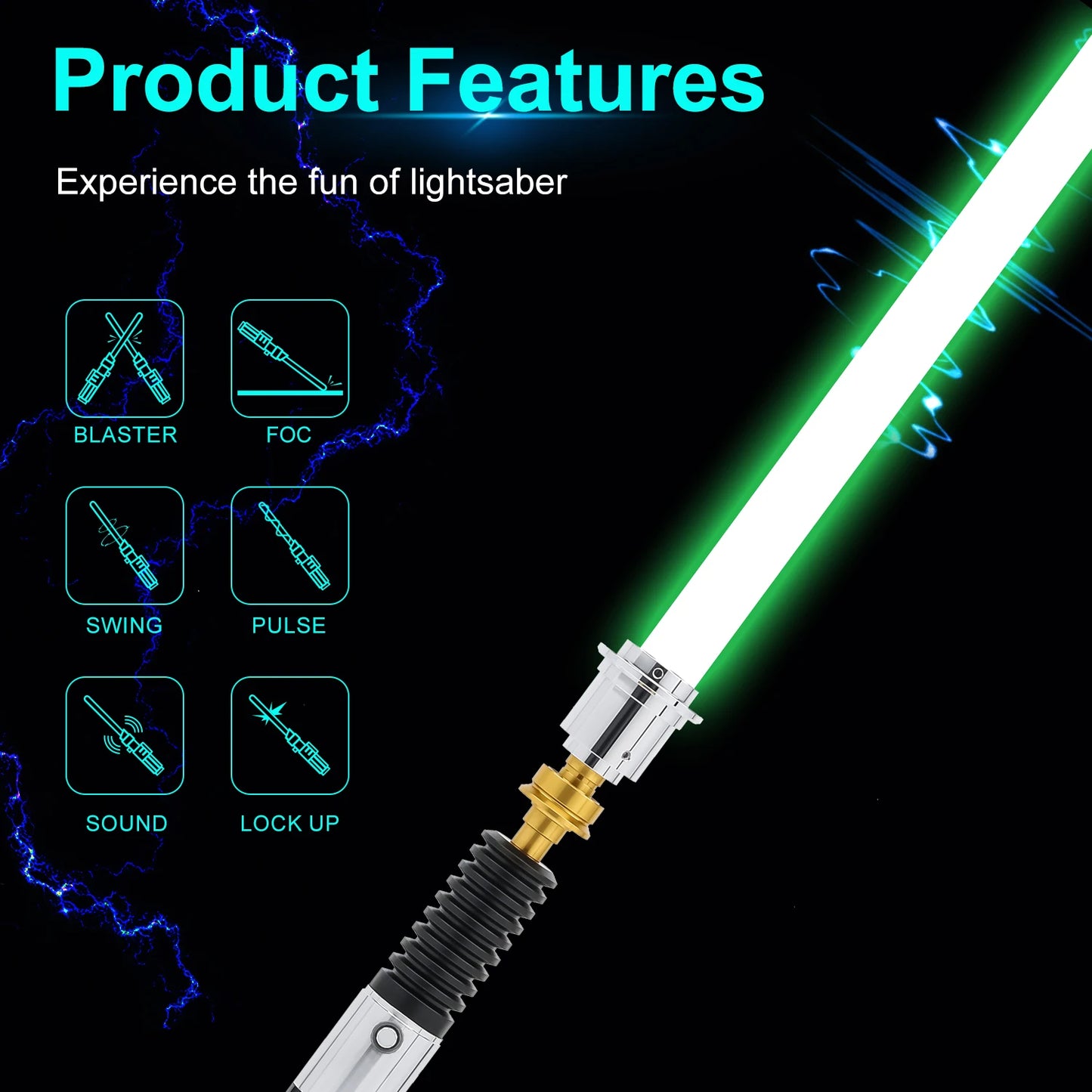 1977SaberFeast Proffie NeoPixel Obi Wan Kenobi Lightsaber