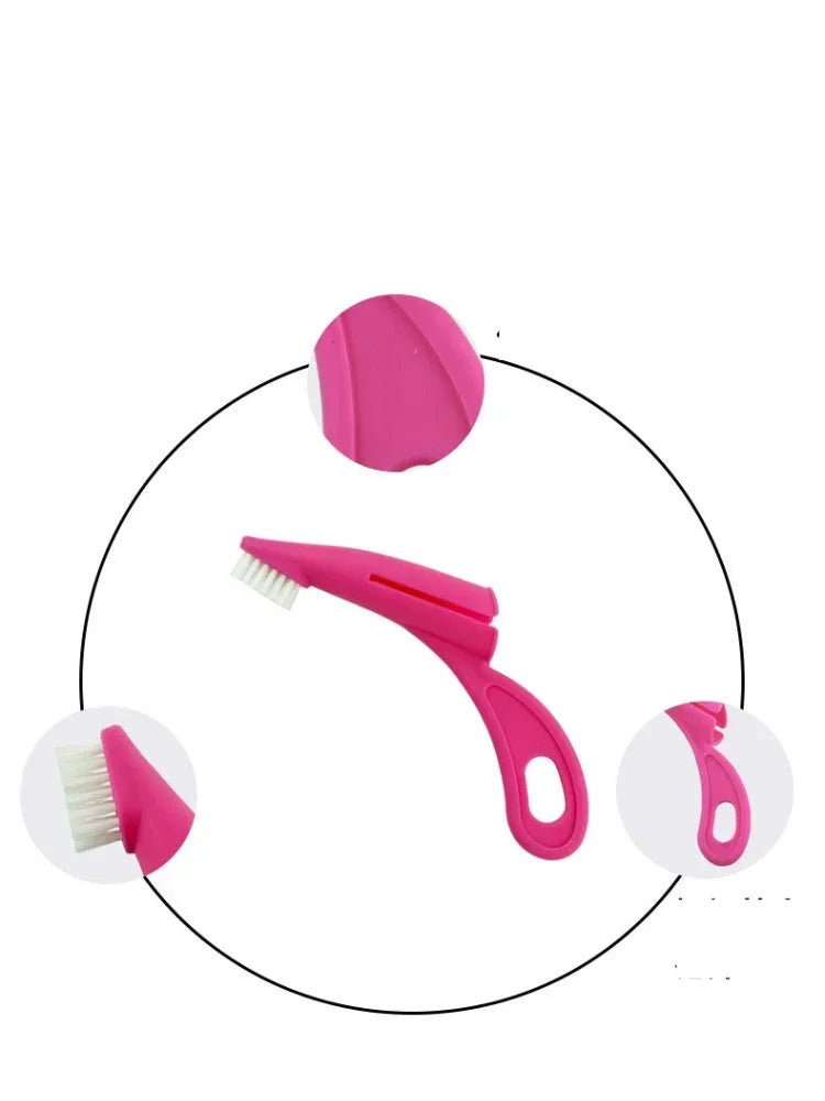 1Pcs Pet Finger Toothbrush for Dogs and Cats Bad Breath Tartar Cleaning Tool Available in 2 Colors