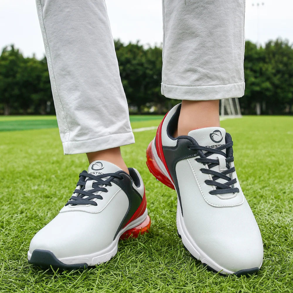 Lenox Professional Golf Shoes For Men Anti Slip Footwear