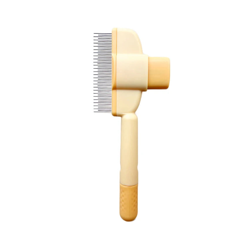 Hign Concerned Dog Comb Pet Hair Remover One Button Grooming
