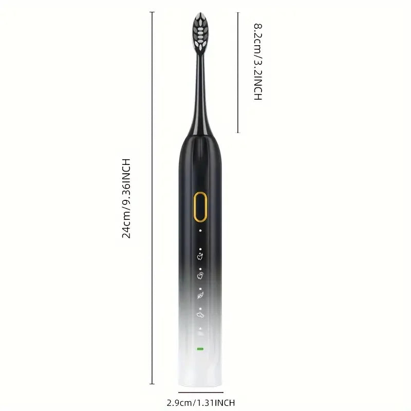 Bristle Electric Toothbrush Rotary Deep Clean with Timer