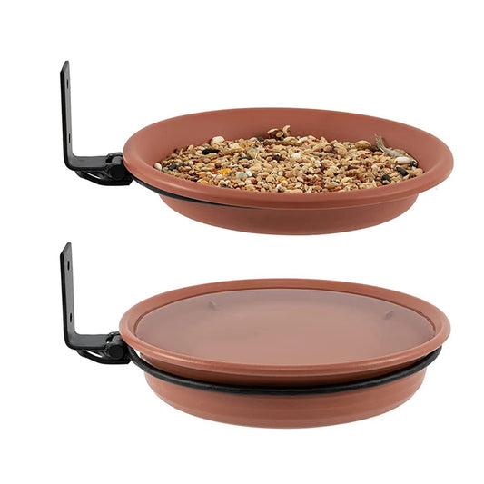 Shunmaii Bird Bath Spa Tray Weatherproof Bird Feeder