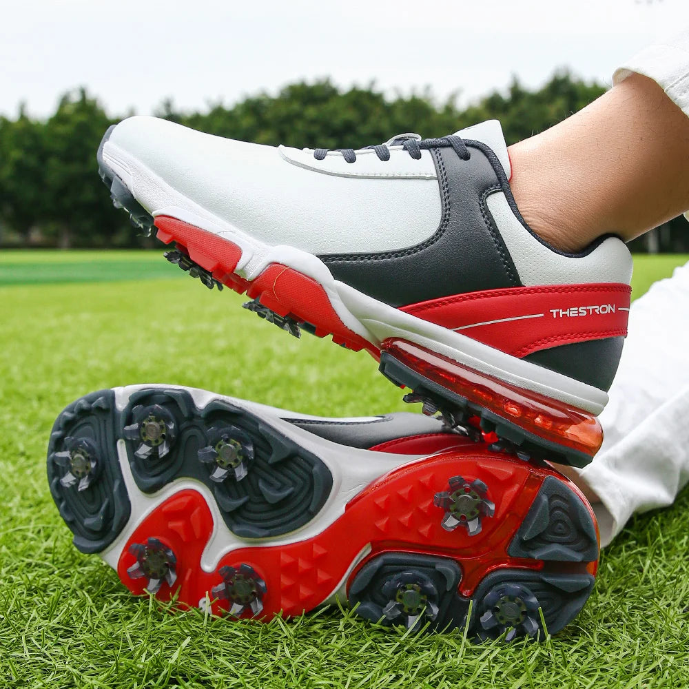 Lenox Professional Golf Shoes For Men Anti Slip Footwear