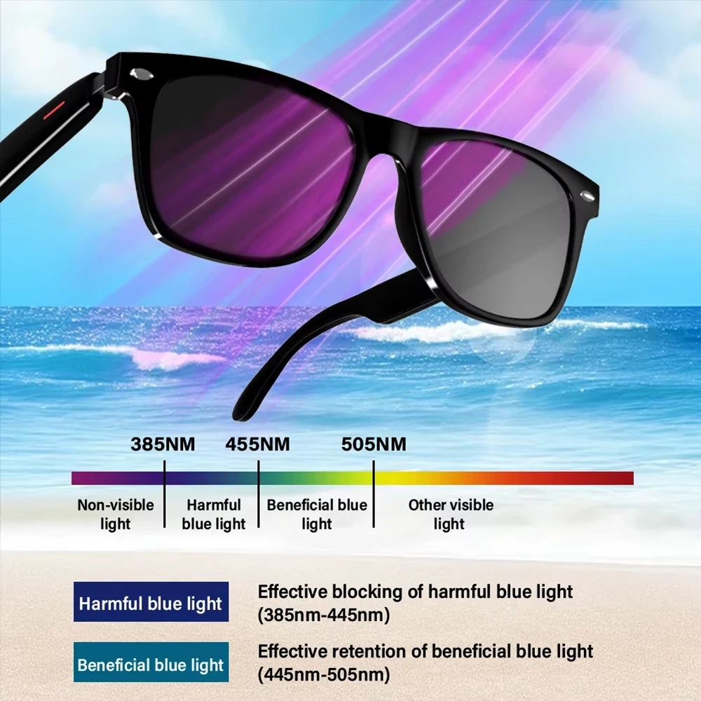 SENBONO Smart Wireless Bluetooth Glasses Music and Calls