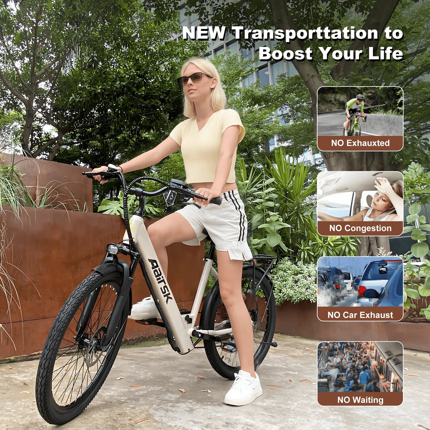 Max Speed Electric Mountain Bike 468Wh Battery 7 Speed