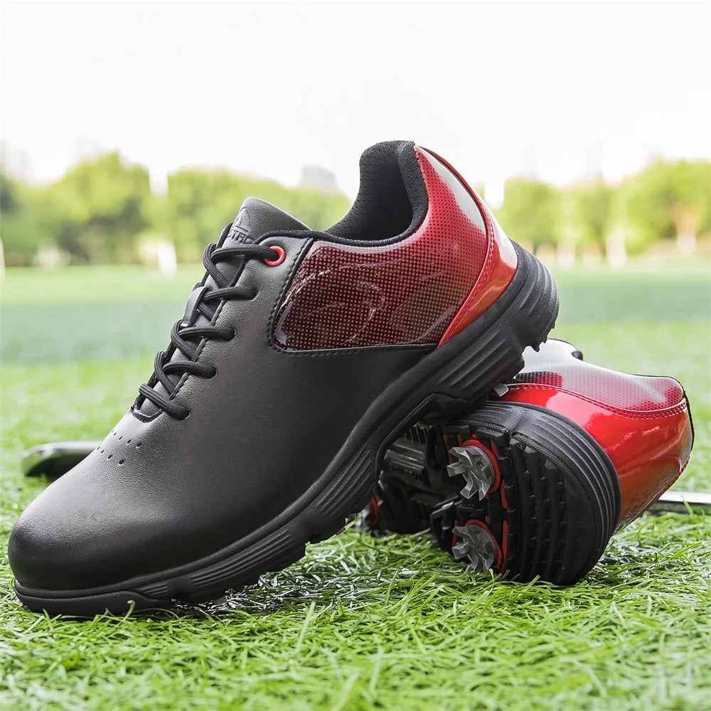 Zakey Men Waterproof Golf Shoes Anti Slip Walking Sneakers