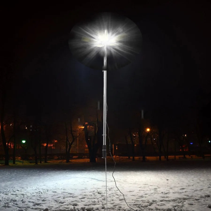 15000 Lumen LED Telescopic Camping Light Portable Outdoor Flood Light Fishing Night Light