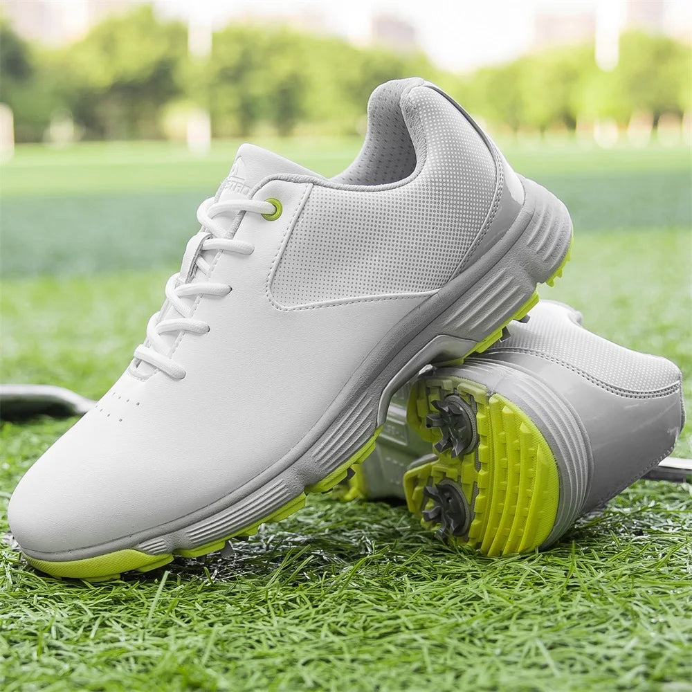 Zakey Men Waterproof Golf Shoes Anti Slip Walking Sneakers