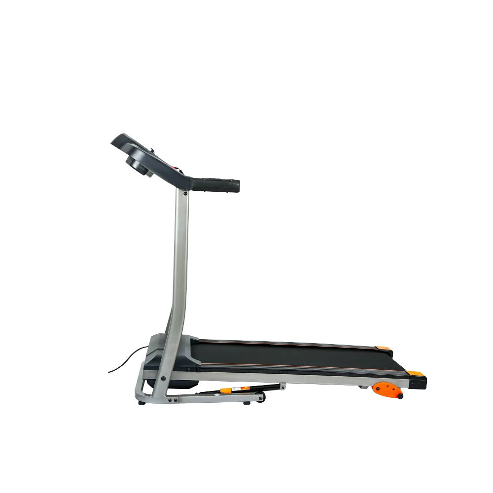 Folding Treadmill 2.5HP 12KM/H Foldable Home Fitness Equipment with LCD for Walking Running Cardio Exercise Machine