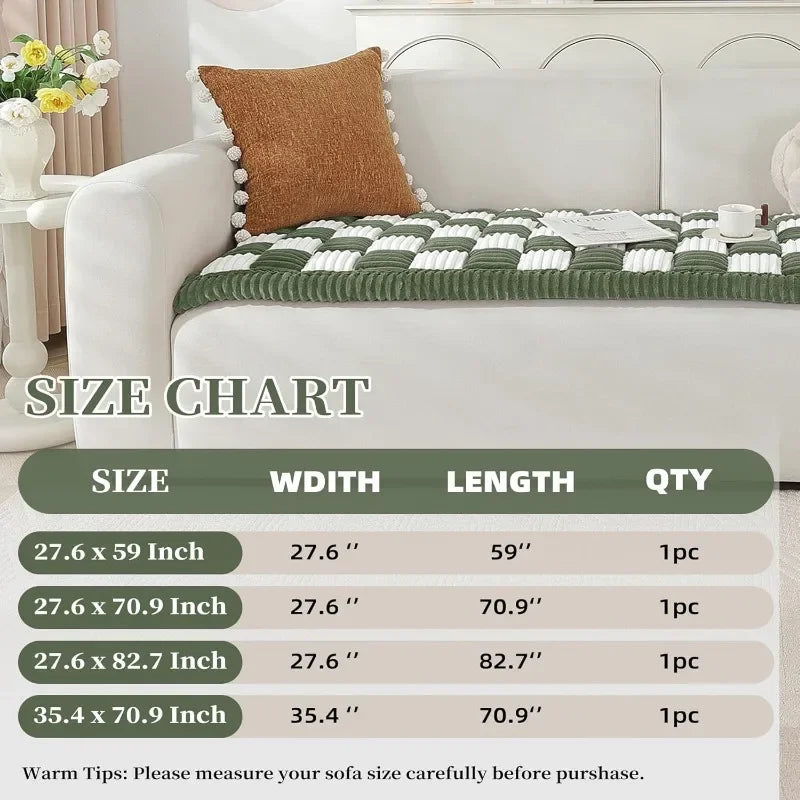 Couch Cover for Dogs Washable Pet Sofa Cover Dog Couch Cover Protector Non Slip Dog Bed Mat Soft Fuzzy Fabric