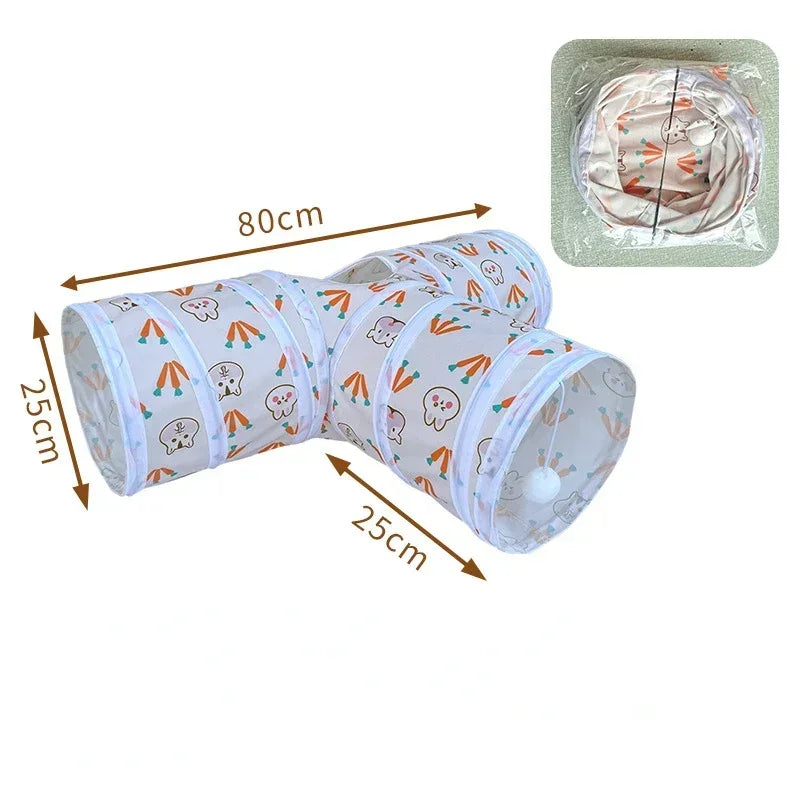 Hign-concerned Chemical Tunnels Foldable Three Channel