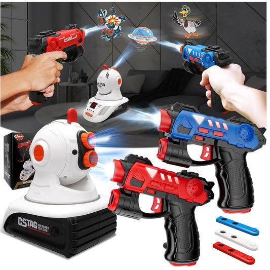 VATOS Laser Tag Set With Projector For Kids Indoor Outdoor
