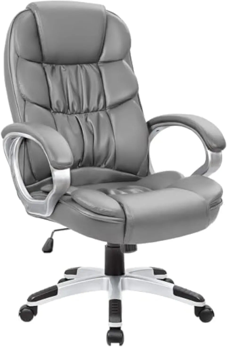 Office Chair High Back Computer Desk Chair PU Leather Adjustable Height Modern Executive Swivel Task Chair