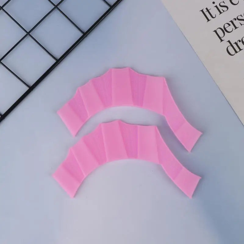 Silicone Swimming Fins Flipper for Men Women and Children Swim Pool Sports Professional Training Finger Hand Webbed Gloves Paddles Equipment