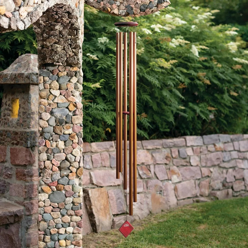 Wind Chimes of Venus 58 Inch Bronze Large Deep Tone Wind Chime Decor for Outdoor Garden Patio Porch