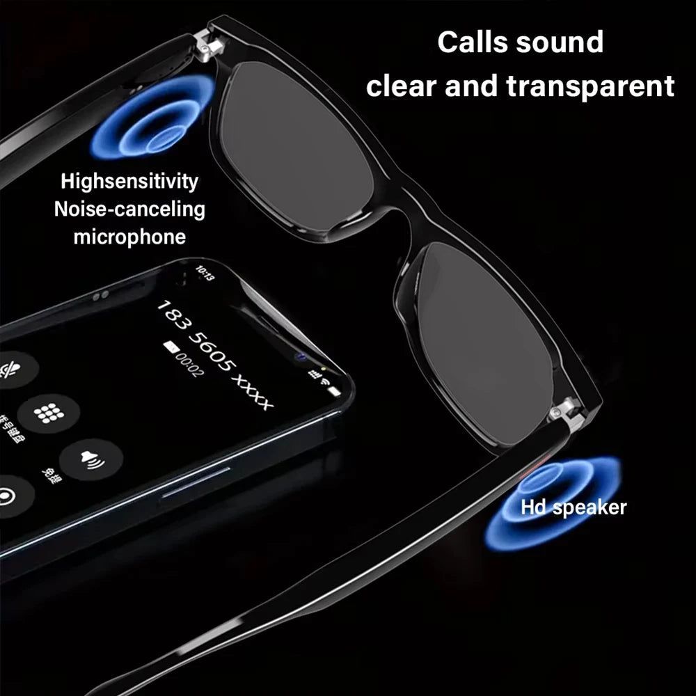 SENBONO Smart Wireless Bluetooth Glasses Music and Calls