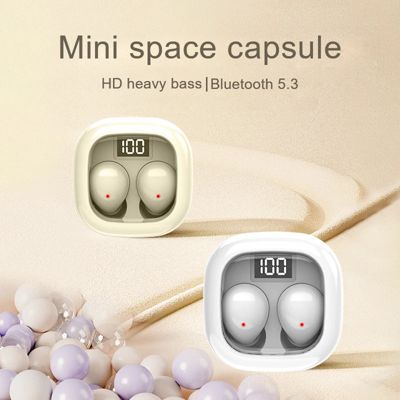 Shuke Wireless Earbuds Bluetooth Headset Sport Sleep Comfort