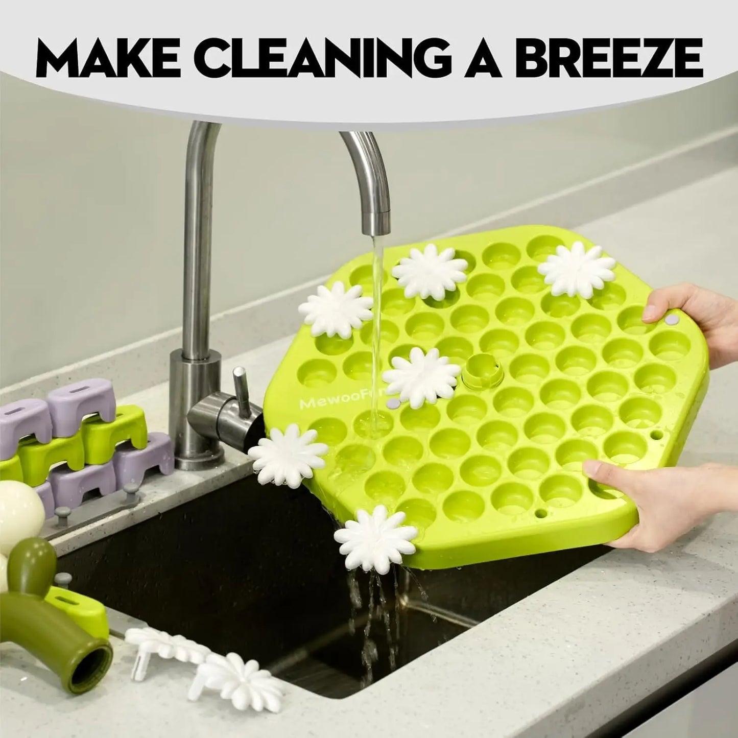 MewooFun Level 4 Dog Puzzle Toy Interactive Feeding Enrichment Toy for Smart Dogs All Breeds