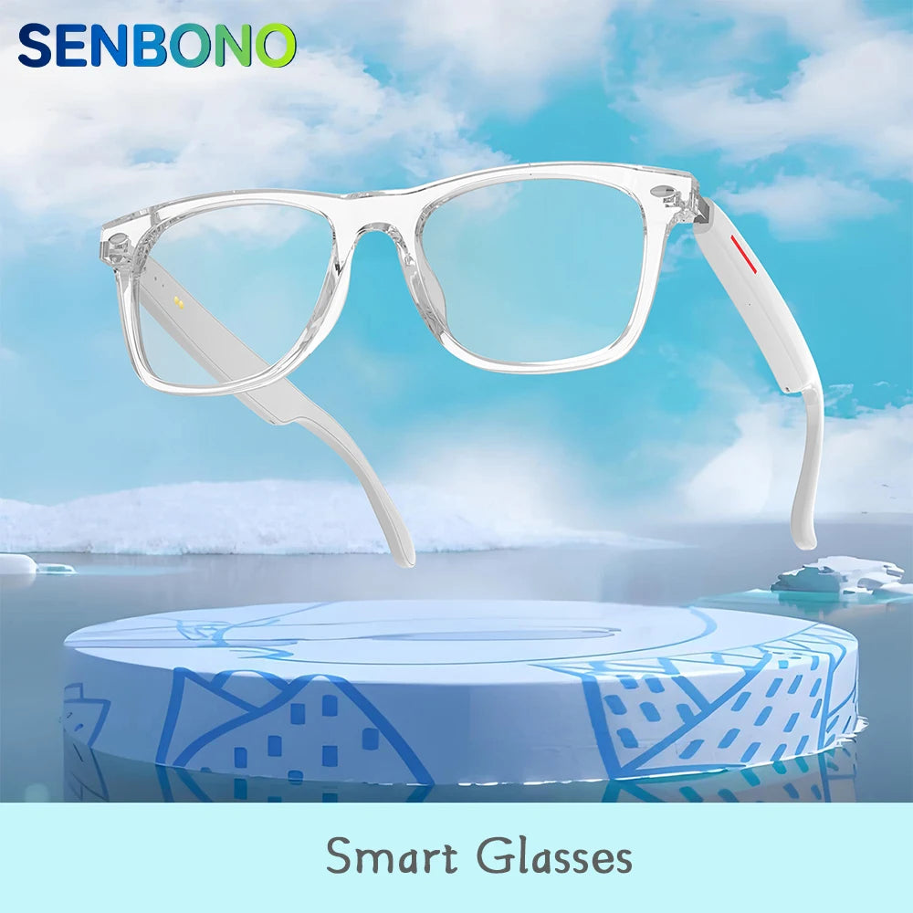 SENBONO Smart Wireless Bluetooth Glasses Music and Calls