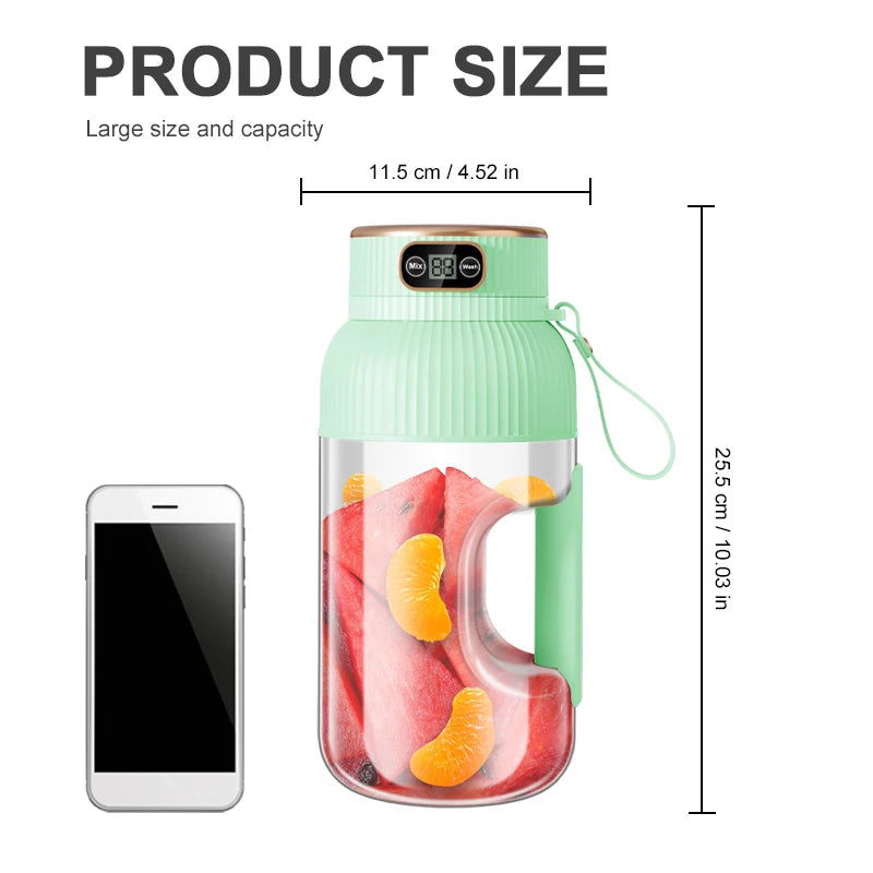 USB Charging Portable Juicer Blender for Fruit Smoothies