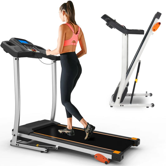 LWOFold Folding Treadmill 2.5HP 12KMH LCD Walking Run