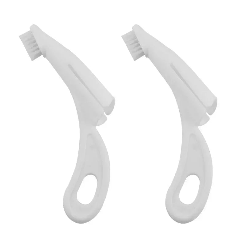 1Pcs Pet Finger Toothbrush for Dogs and Cats Bad Breath Tartar Cleaning Tool Available in 2 Colors