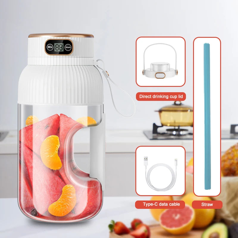 USB Charging Portable Juicer Blender for Fruit Smoothies