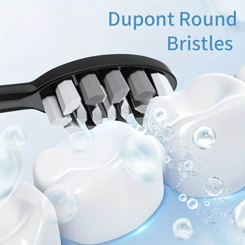 Bristle Electric Toothbrush Rotary Deep Clean with Timer