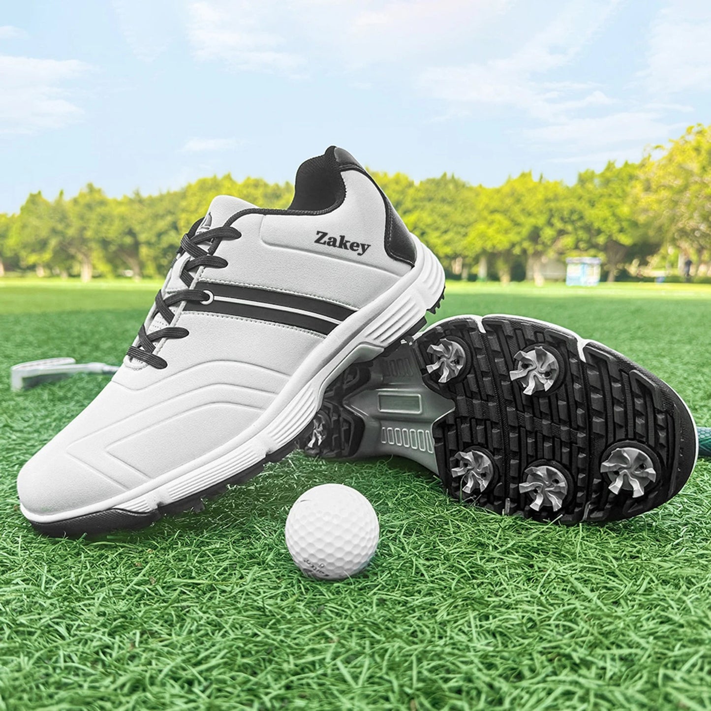 Zakey Waterproof Golf Shoes For Men Professional Walking