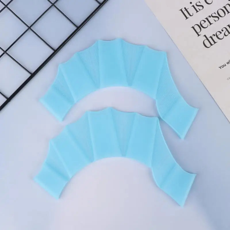 Silicone Swimming Fins Flipper for Men Women and Children Swim Pool Sports Professional Training Finger Hand Webbed Gloves Paddles Equipment