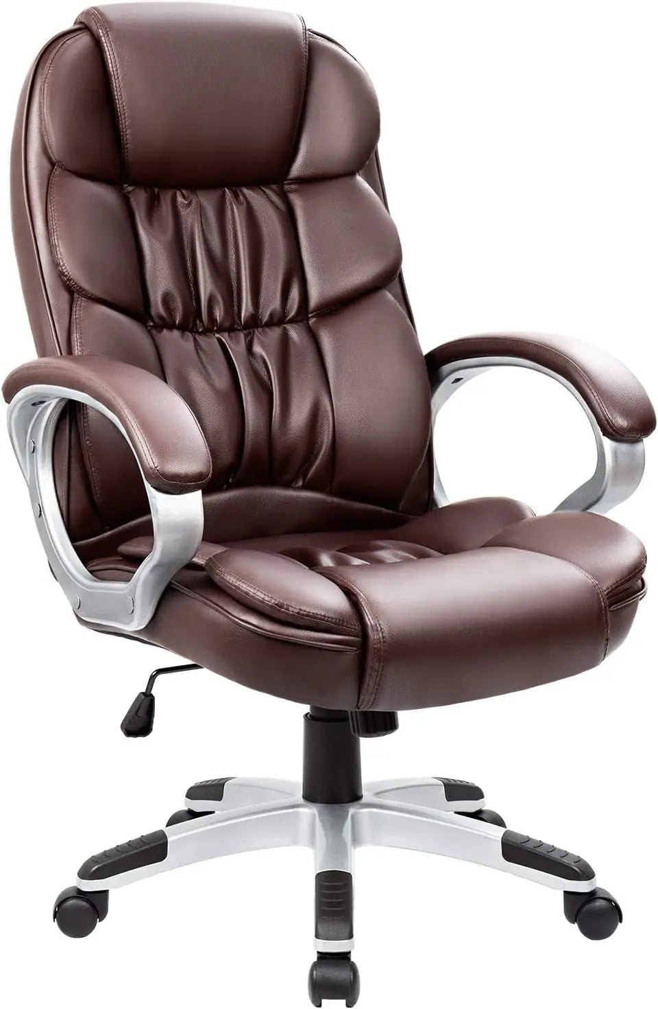 Office Chair High Back Computer Desk Chair PU Leather Adjustable Height Modern Executive Swivel Task Chair