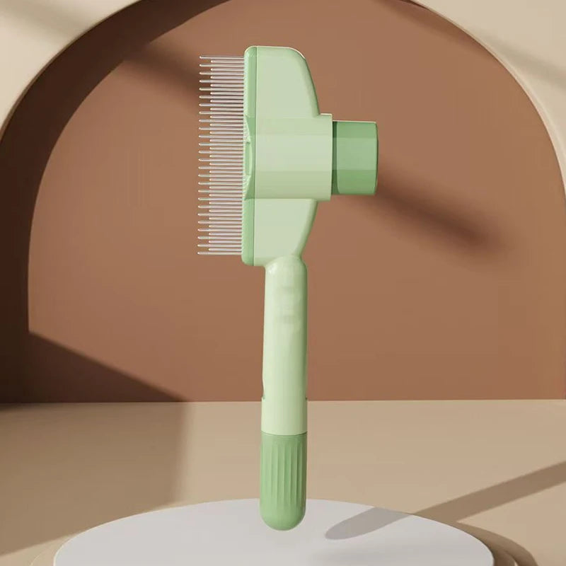 Hign Concerned Dog Comb Pet Hair Remover One Button Grooming